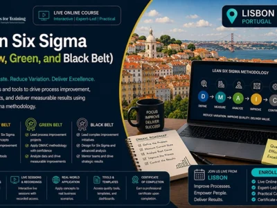 Lean Six Sigma (Yellow, Green, and Black Belt)