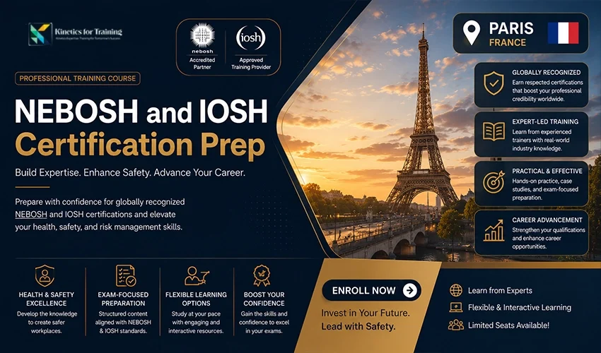 Paris NEBOSH and IOSH Certification Prep
