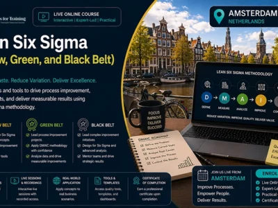 Lean Six Sigma (Yellow, Green, and Black Belt)