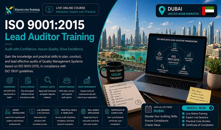 dubai ISO 9001:2015 Lead Auditor Training